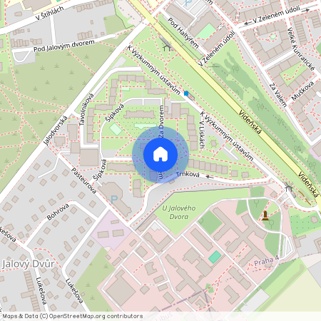 Za dvorem, Praha 4 - Krč