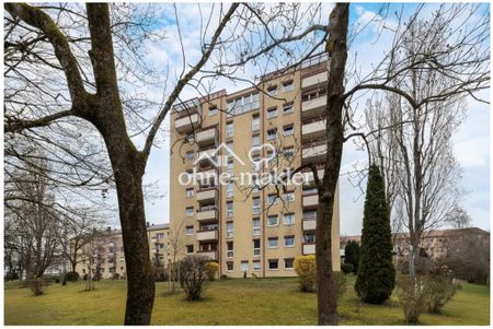 Komplett möblierte und sanierte 1-Zimmer Wohnung im 4. OG mit Aufzug in München-Moosach - Photo 5