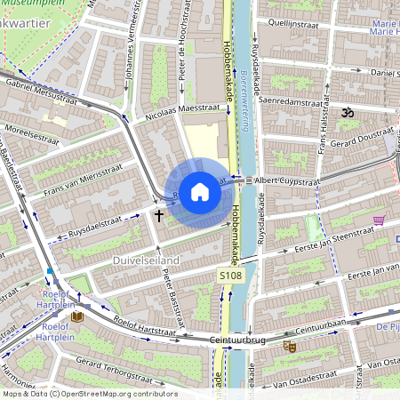 Ruysdaelstraat 15-2, Duivelseiland, 1071WX, Amsterdam