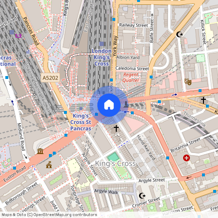 Grays Inn Road, Kings Cross