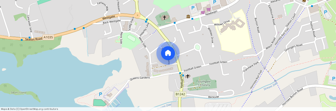 Back Southgate, Hornsea, East Riding Of Yorkshire, HU18