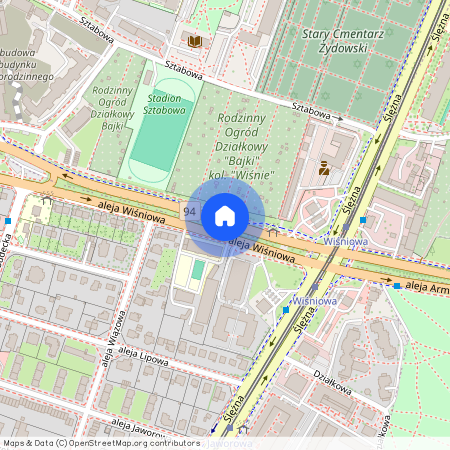 al. Wiśniowa, Powstańców Śląskich, Krzyki, Wrocław, dolnośląskie