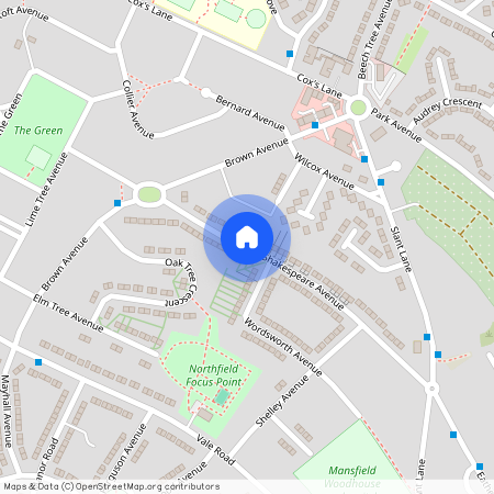 Shakespeare Avenue, Mansfield, NG19
