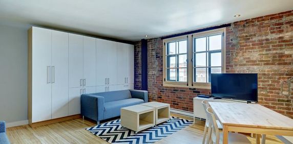 Loft entièrement meublé à louer Vieux-Québec mai 2026 - Photo 2