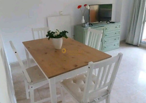 For rent HALF SEASON from 22/11/2024-30/5/2025 Beautiful apartment in Benalmadena Costa with sea views