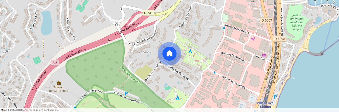 174 avenue du Castel, 06270, Villeneuve Loubet