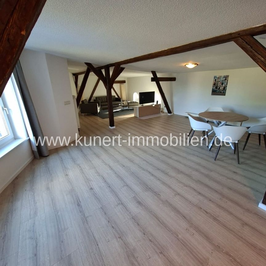 Möblierte 3-Zimmer-DG-Wohnung im gepflegten Altbau am Botanischen Garten, nahe d ... - Photo 1