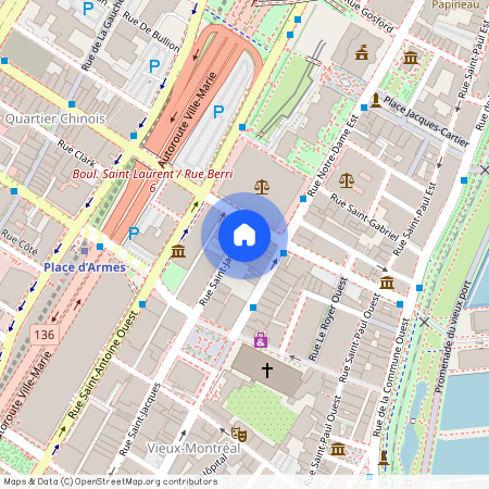 10 Rue St Jacques Montréal (Ville-Marie), QC H2Y