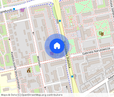 Mieszkanie na wynajem – 2 pokoje, 50,31 m², ul. Narutowicza - Фото 1