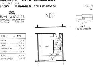 Appartement T1 à louer - 30 m² - Photo 4