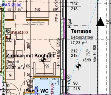 Sonnige Wohnung mit Sonnenbalkon, inkl. Küche- Nähe Badner Bahn und... - Foto 6