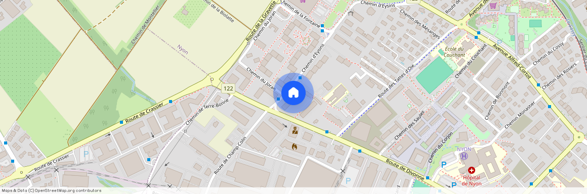 Chemin d'Eysins 60, 1260 Nyon