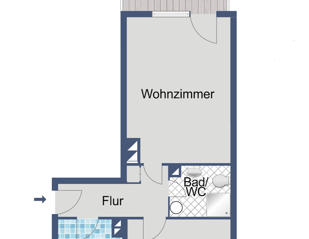 Charmante 2-Zimmer-Wohnung sucht Nachmieter! - Foto 1