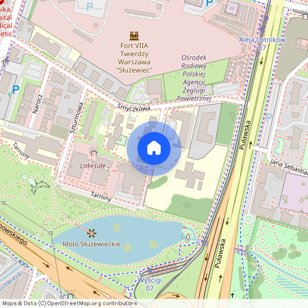 ul. Sulimy, Służew, Mokotów, Warszawa, mazowieckie