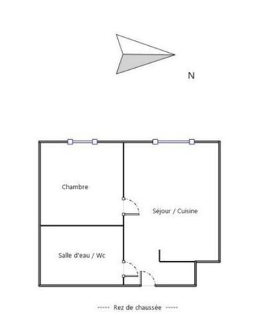 2 pièces - Meublé - 35,46 m² - RDC - Colocation non autorisée - Photo 2