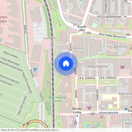 ul. Suwak 11, Służewiec, Mokotów, Warszawa, mazowieckie