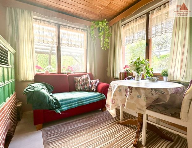 Kleines Bungalow zur Miete-auf Wunsch komplett möbliert-schönes Grundstück-Stellplatz-Annaberg-B. - Photo 1