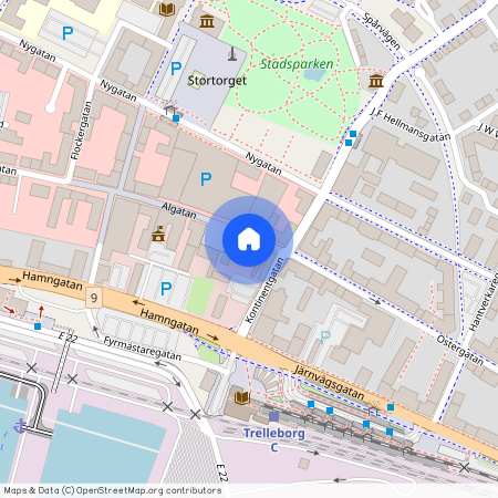 Algatan 5B, Trelleborg Centrum