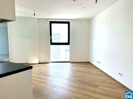 Helle 2-Zimmer-Wohnung im 17.OG mit Yogaraum und Homeoffice Bereich ++ Urban Living im High Five++ - Foto 5