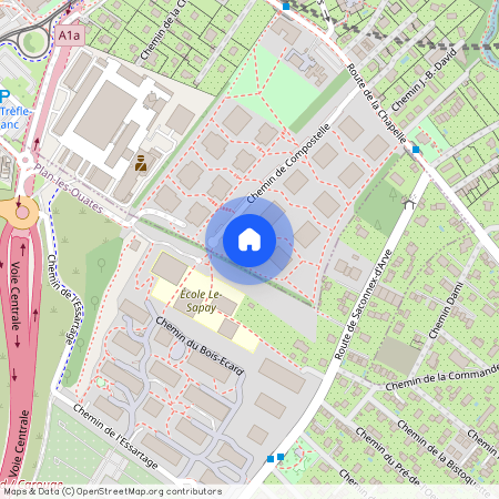 Chemin de Compostelle 19, Lancy