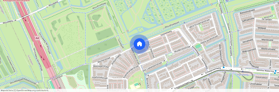 Slot Haamstedepad, 37, Schiedam