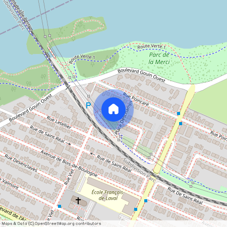 12103 rue Deschamps, Ahuntsic-Cartierville, Ahuntsic-Cartierville, Ile de Montréal, H3M 2X9