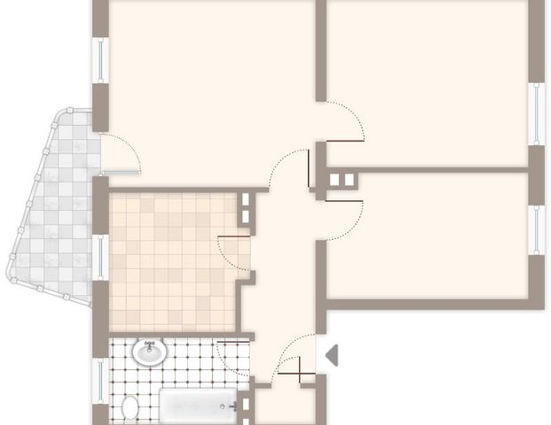 3-Zimmer-Wohnung in Mönchengladbach Kamphausener Höhe - Foto 1