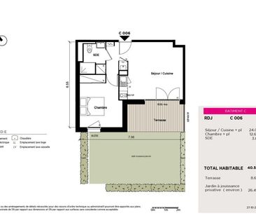 Location Appartement 2 pièces 40m² EAUNES 31600 - Photo 2