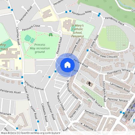 Penare Terrace, Penzance