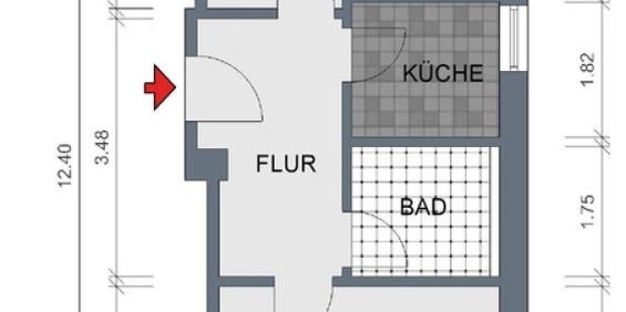 Wohnung, 2 Zimmer (46,41 m²) - Foto 3