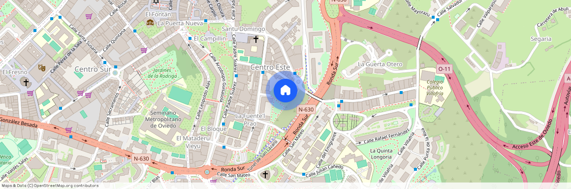 Santo Domingo-El Campillín, Oviedo