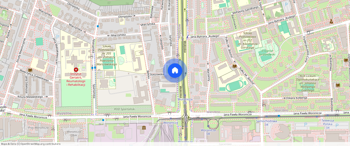 Warszawa Mokotów Wyględów, Wołoska