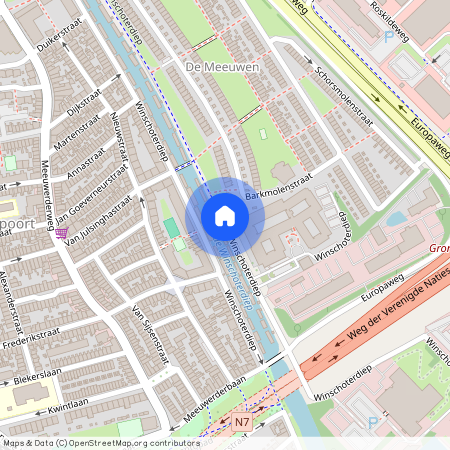 Oosterpoort, 9722 AB, Winschoterdiep, Groningen