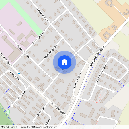 Skånegatan, Ängelholm