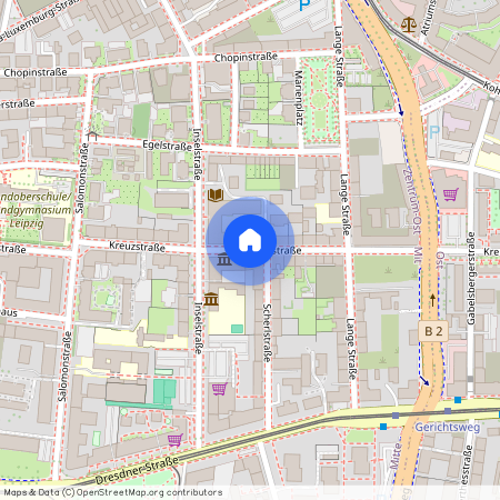 Kreuz Str, 04103 Leipzig - Leipzig, Zentrum