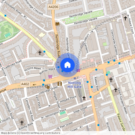 Pembridge Gardens, Notting Hill