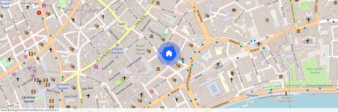 England London Covent Garden Catherine Street, London WC2B 5JS, United Kingdom