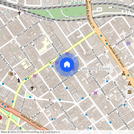 Alameda Barão de Limeira, 1151, Campos Elíseos, São Paulo, São Paulo, 01202001