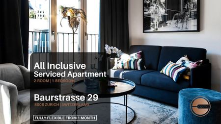 APPARTEMENT DE LUXE AVEC SERVICES HÔTELIERS DE 1 CHAMBRE - APPARTEMENT MEUBLÉ DE HAUTE QUALITÉ DANS LE QUARTIER RECHERCHÉ DE SEEFELD - Foto 3