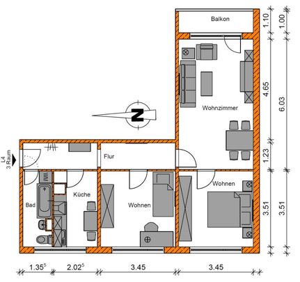 Frisch sanierte Wohnung wartet auf neue Mieter - Photo 1