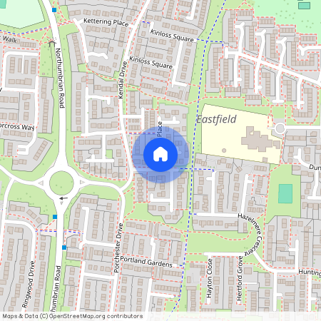 Kirkbride Place, Cramlington