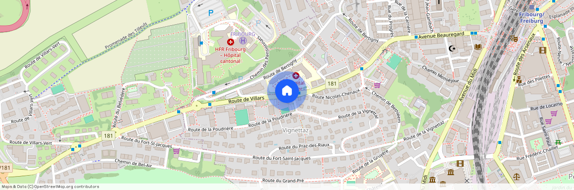 1700, Freiburg, Route De Villars