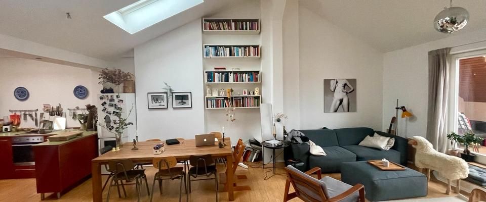 Dachgeschoss Wohnung Mauerpark 104qm - Foto 1