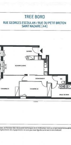 T3 AVEC BALCON+PARKINGS - Photo 2