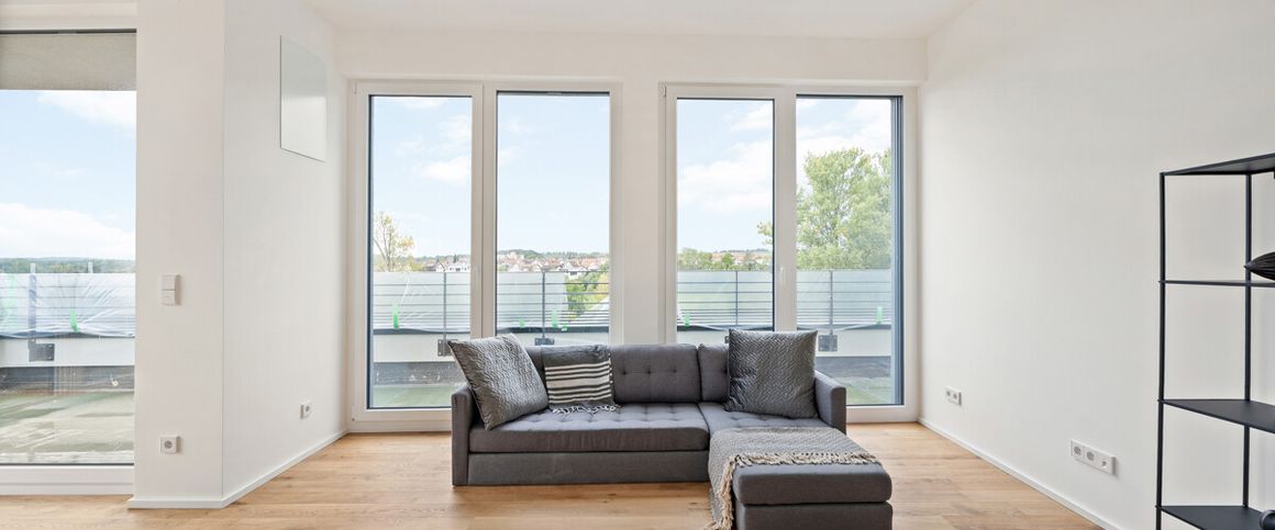 2-Zimmer Neubauwohnung mit eigenem Gartenanteil - Ihr neues Zuhause mit Wohlfühlfaktor! - Foto 1