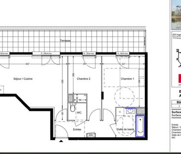 location Appartement T3 DE 58.01m² À SAVIGNY LE TEMPLE - Photo 1