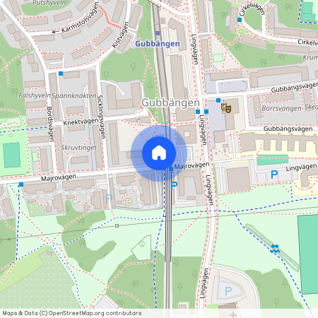 Majrovägen, Enskede