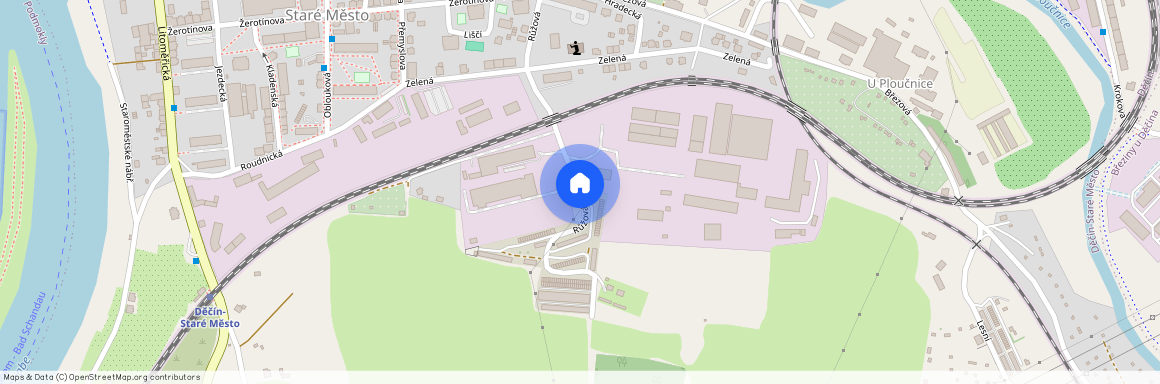 Kladenská, Děčín - Děčín III-Staré Město