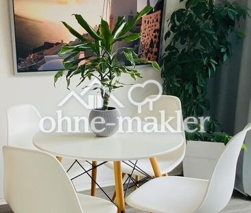 Fully furnished, Top möblierte 2-Zimmer-Wohnung mit Balkon im Zentr... - Photo 5