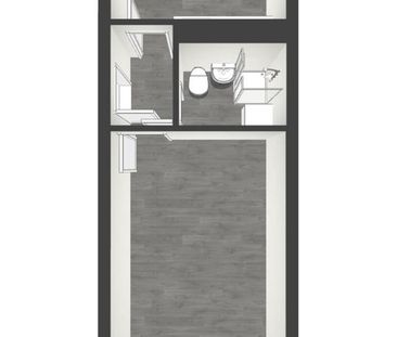 Gratis 300€ Gutschein bis 31.01.2026***Frisch renovierte 1-Zimmer-W... - Photo 3